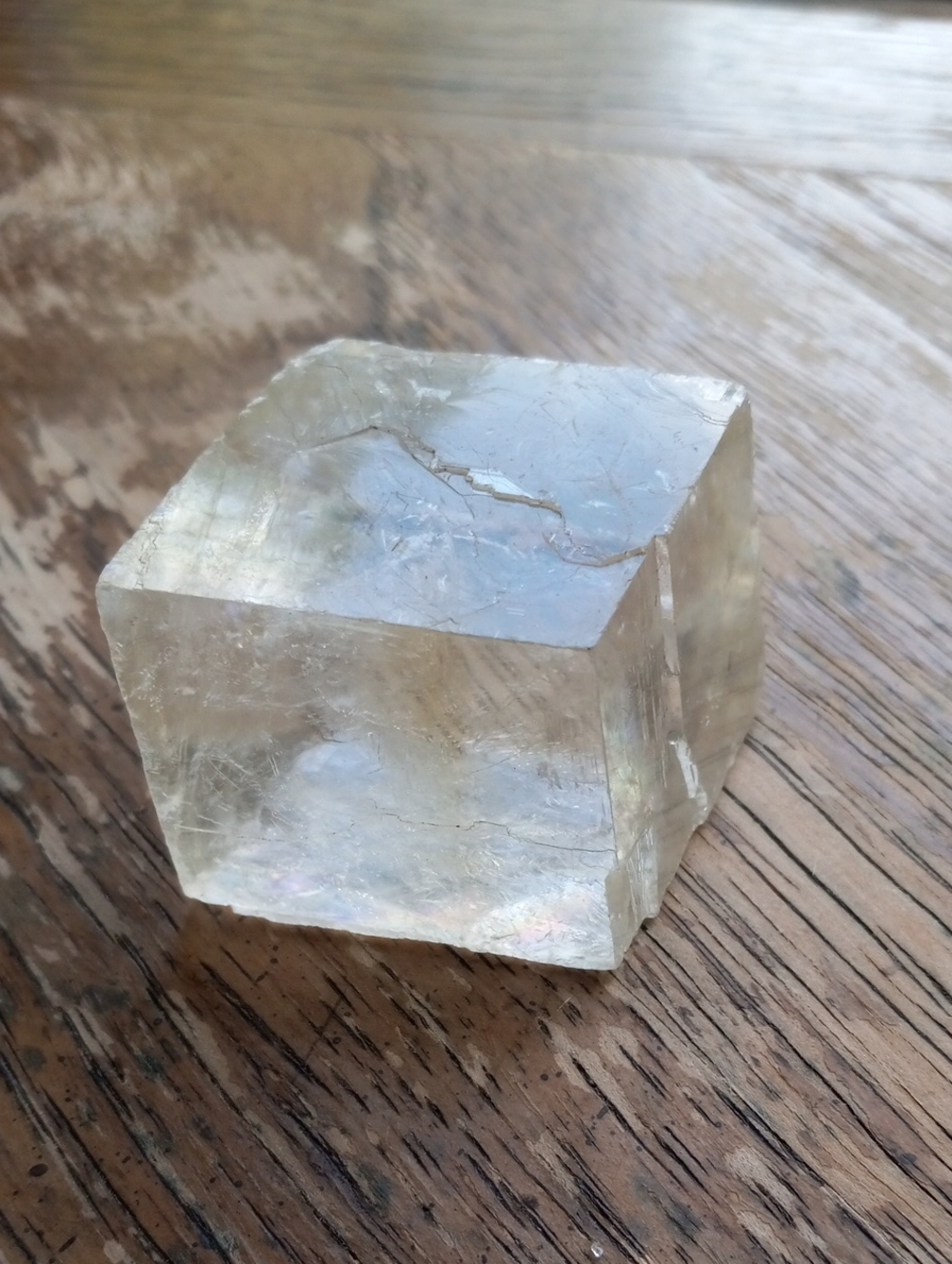 Clear Calcite Crystal Cube!!!